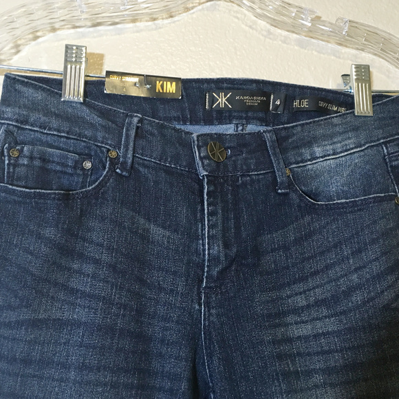 Kardashian Kollection Khloe Denim Jeans New 4 - Picture 3 of 7